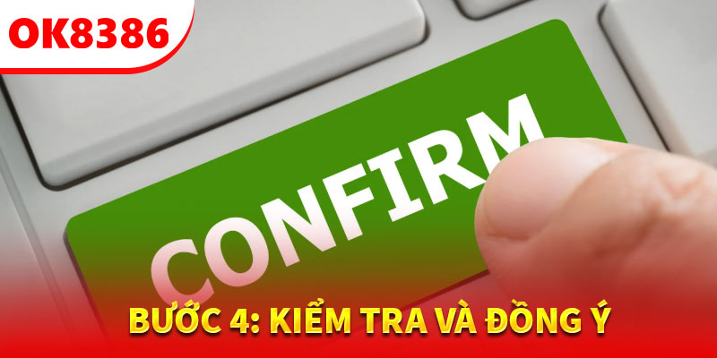 Kiểm tra và đồng nghĩa giao dịch rút tiền tại nhà cái